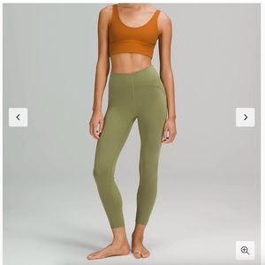 Lululemon InStill High-Rise Tight 25" - Bronze Green